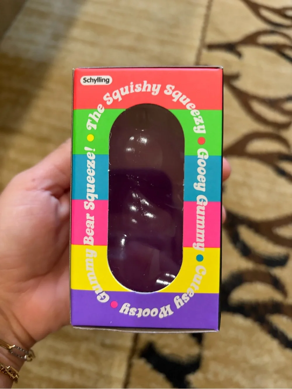 Schylling Nee Doh Gummy Bear - Purple